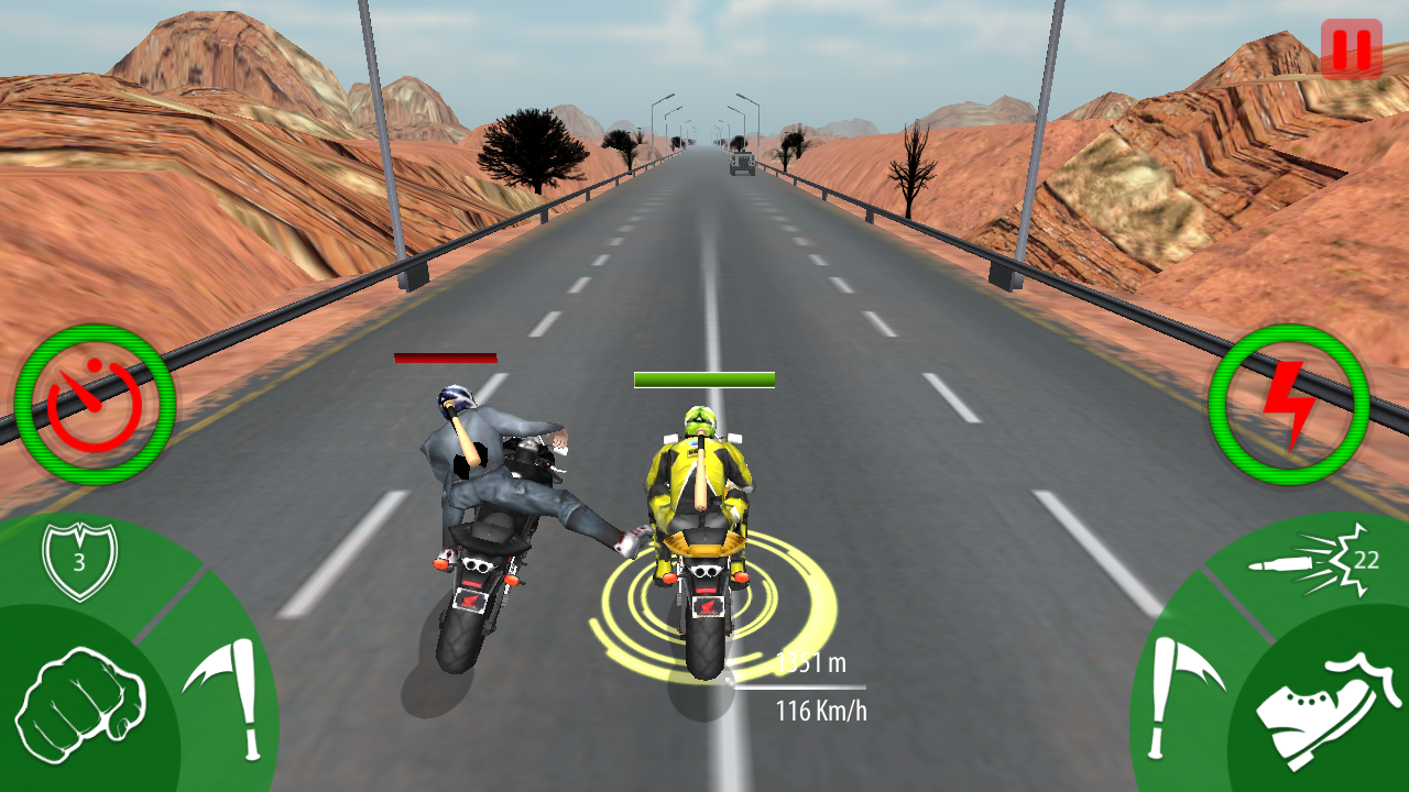 Скачать Traffic Moto Bike Attack Race 1.9 для Android