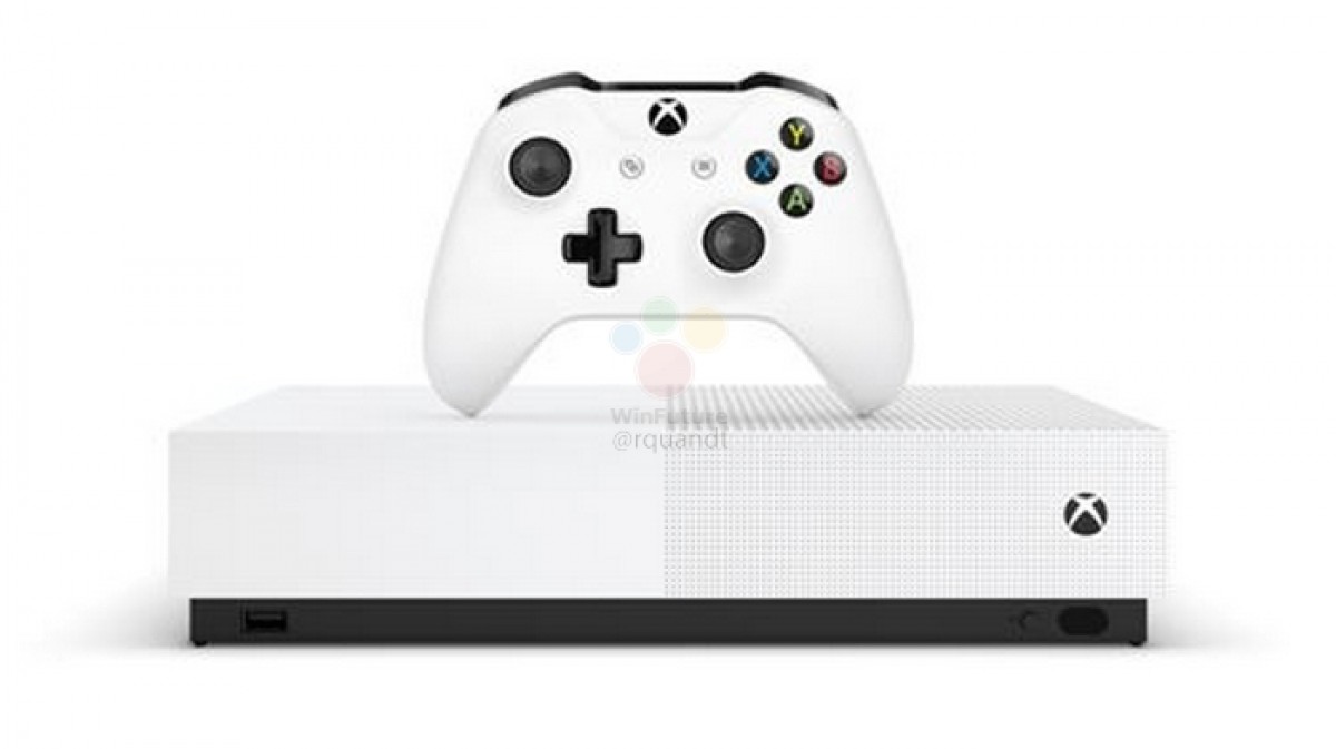 Microsoft выпустит Xbox One S без привода для дисков