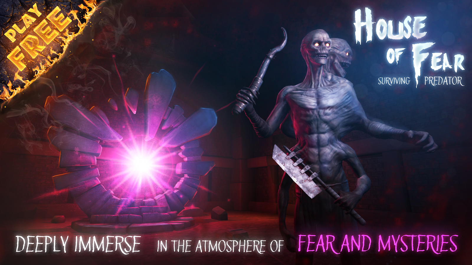 Скачать House of Fear: Surviving Predator 4.7 для Android