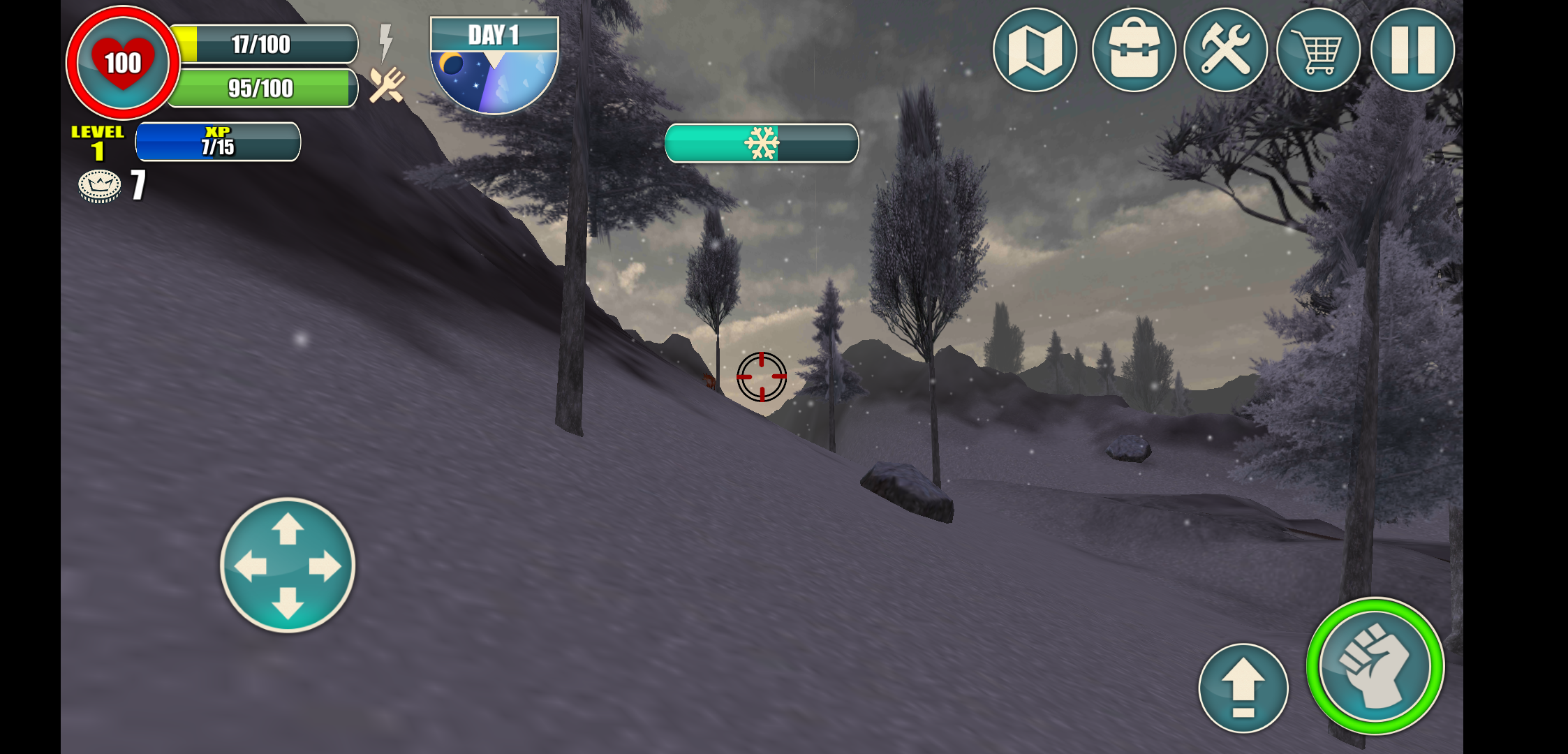 Скачать Siberian Survival: Winter 2 2.0 для Android