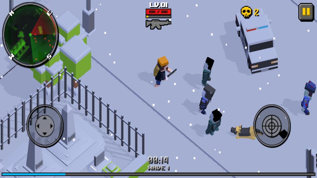 Скачать Pixel Zombie Frontier 1.3.0 для Android