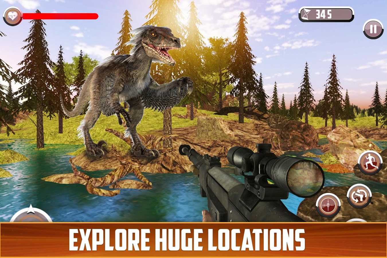 Скачать T-Rex Park: Dinosaurs Survival 1.0 для Android, iPhone / iPad