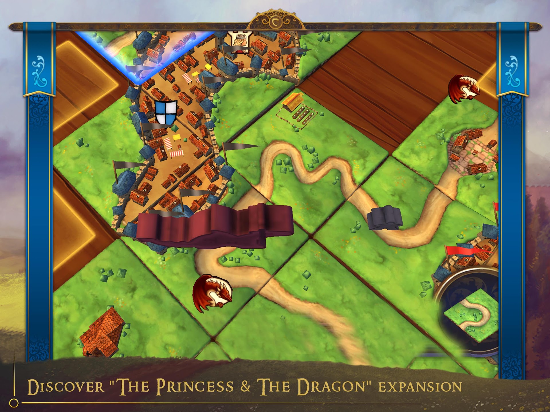 Скачать Carcassonne - Tiles & Tactics 1.8 для Android