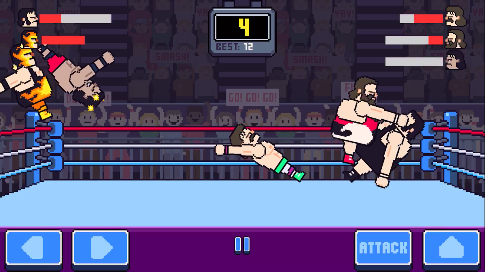 Скачать Rowdy Wrestling 1.1.7 для Android