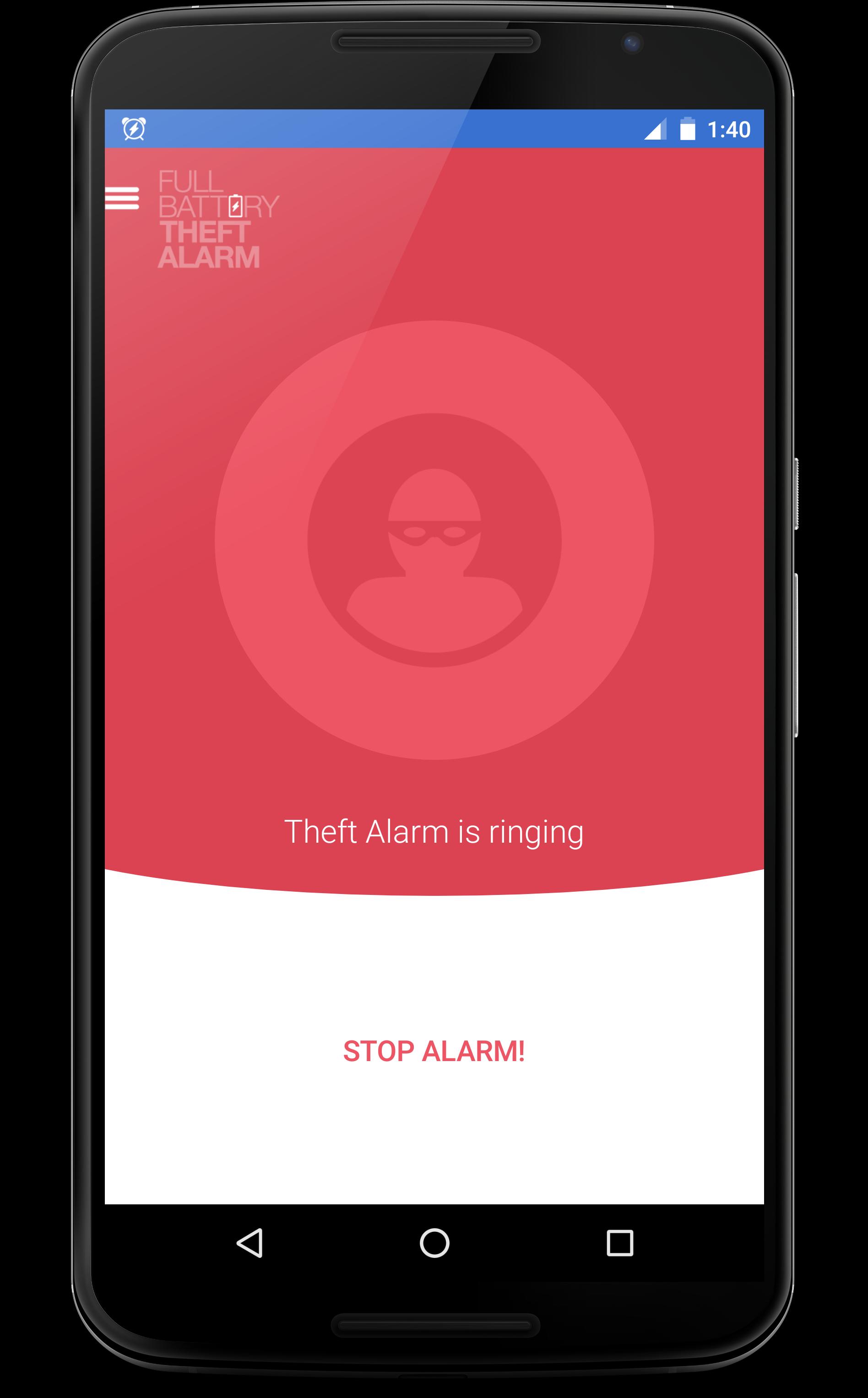 Скачать Full Battery & Theft Alarm 6.1.2 для Android