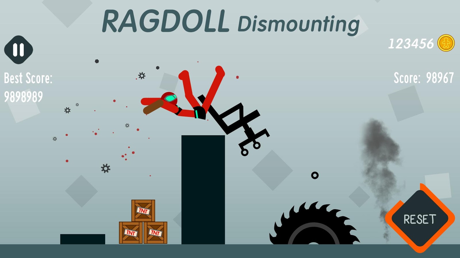 Скачать Ragdoll Turbo Dismount 1.96 для Android