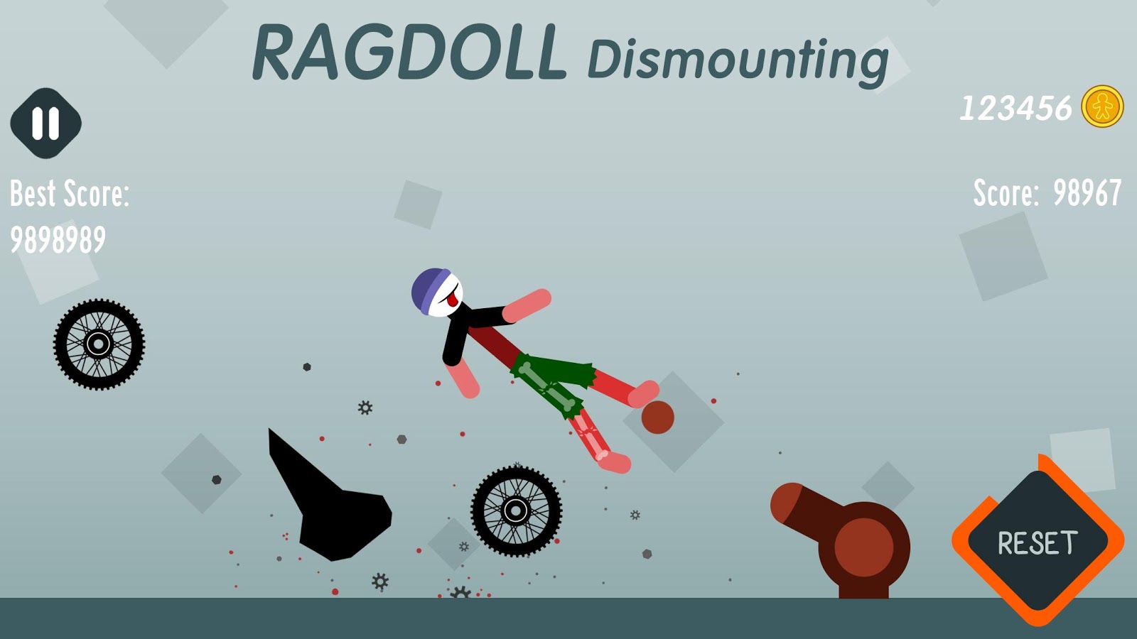 Скачать Ragdoll Turbo Dismount 1.96 для Android