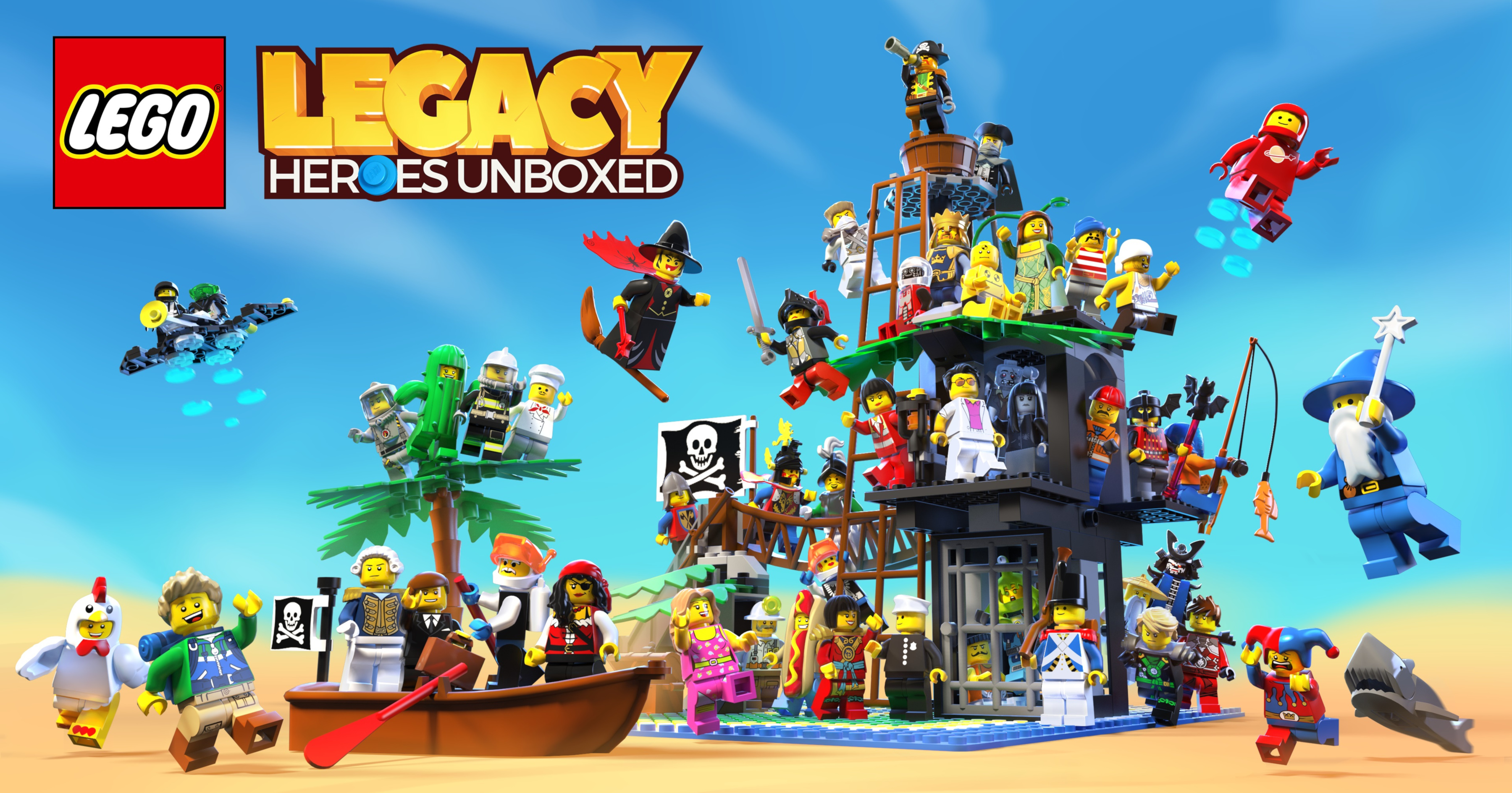 Открыта предварительная регистрация в LEGO Legacy: Heroes Unboxed