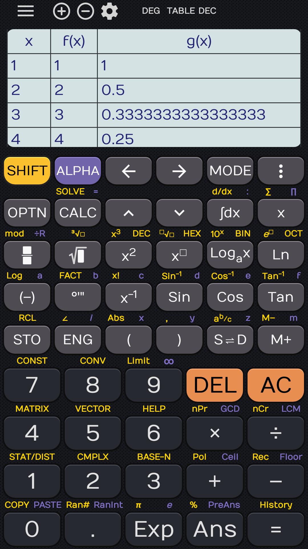 Скачать Fx Calculator 350es 84+ calculator sin cos tan 4.4.1 для Android