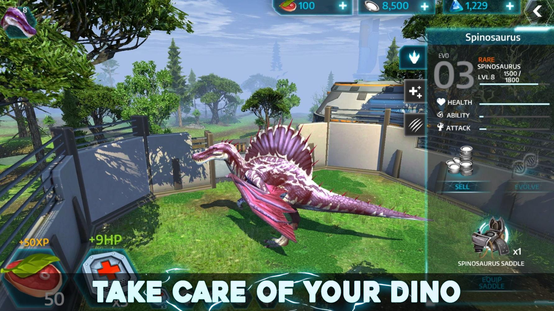 Скачать Dino Tamers 2.25 для Android