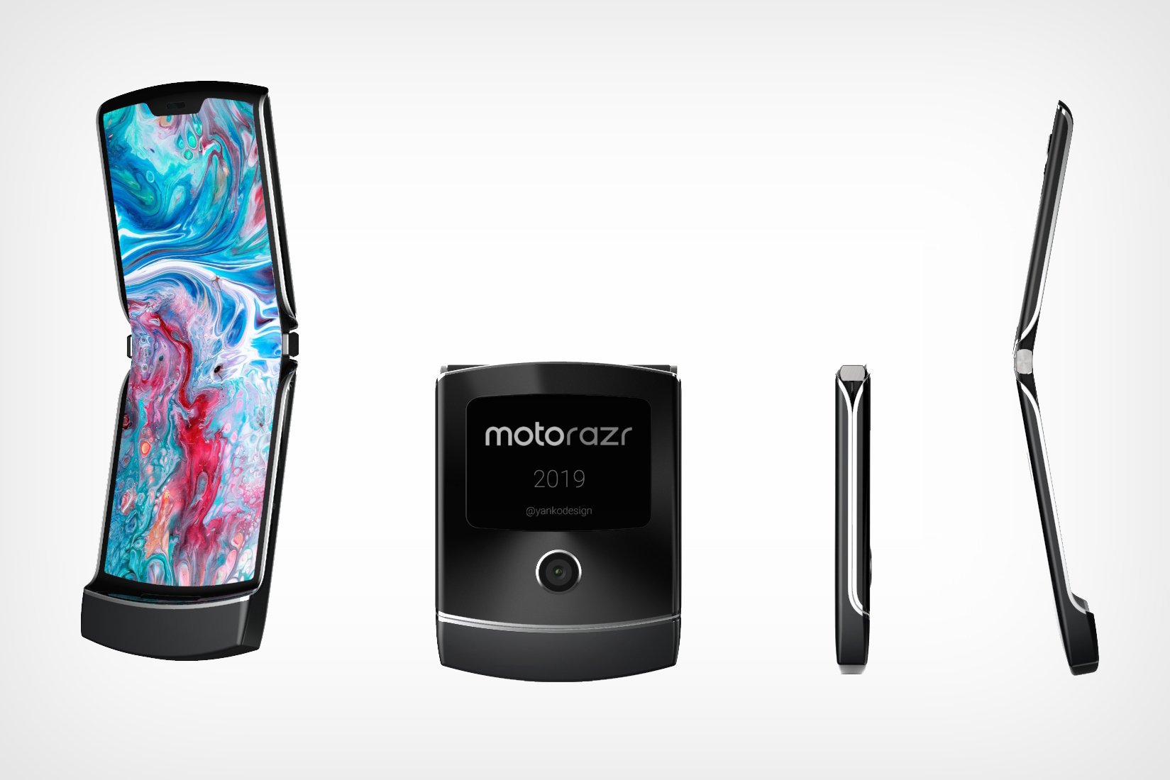 Гибкая раскладушка Motorola Razr появится до конца 2019 года