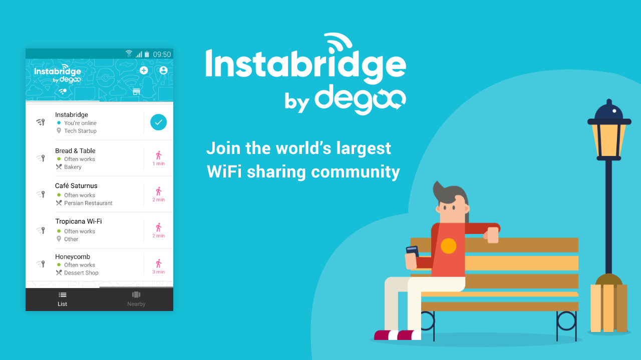 Скачать Instabridge – пароли к Wi-Fi 22.2024.05.15.0319 для Android