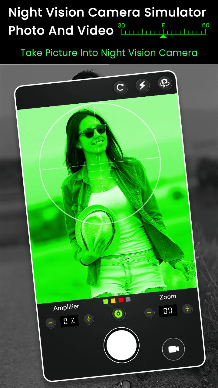 Скачать Night Vision Camera Simulator Photo and Video 1.0 для Android