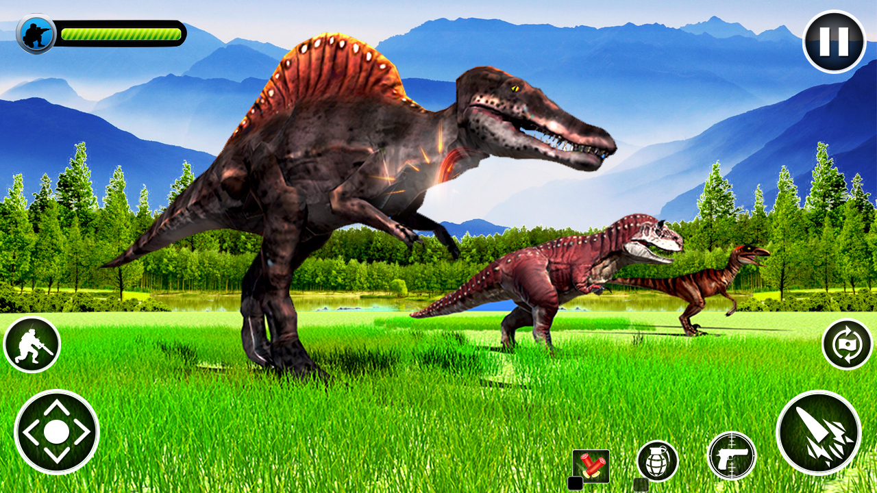 Скачать Dinosaurs Hunter 13.0 для Android