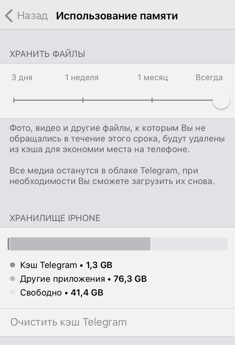 Как удалить файлы телеграмм на айфон фото 77