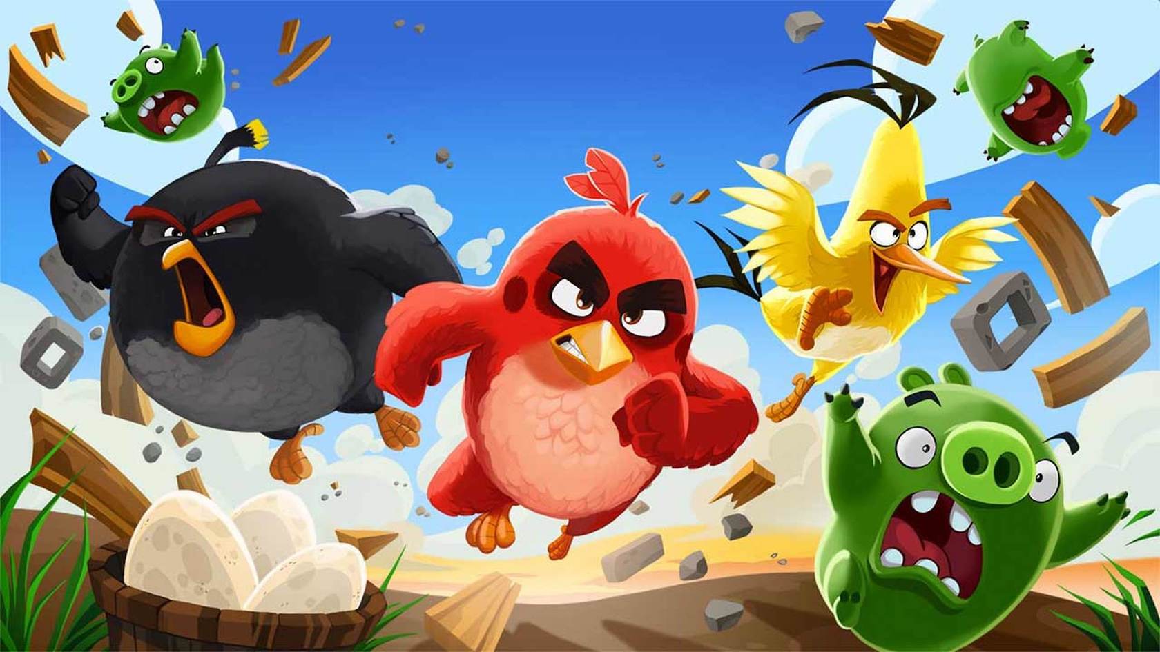 Новая часть Angry Birds вышла на iOS