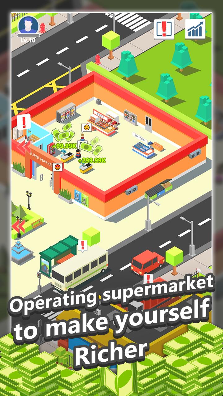 Скачать Idle Market Street 1.0.3 для Android