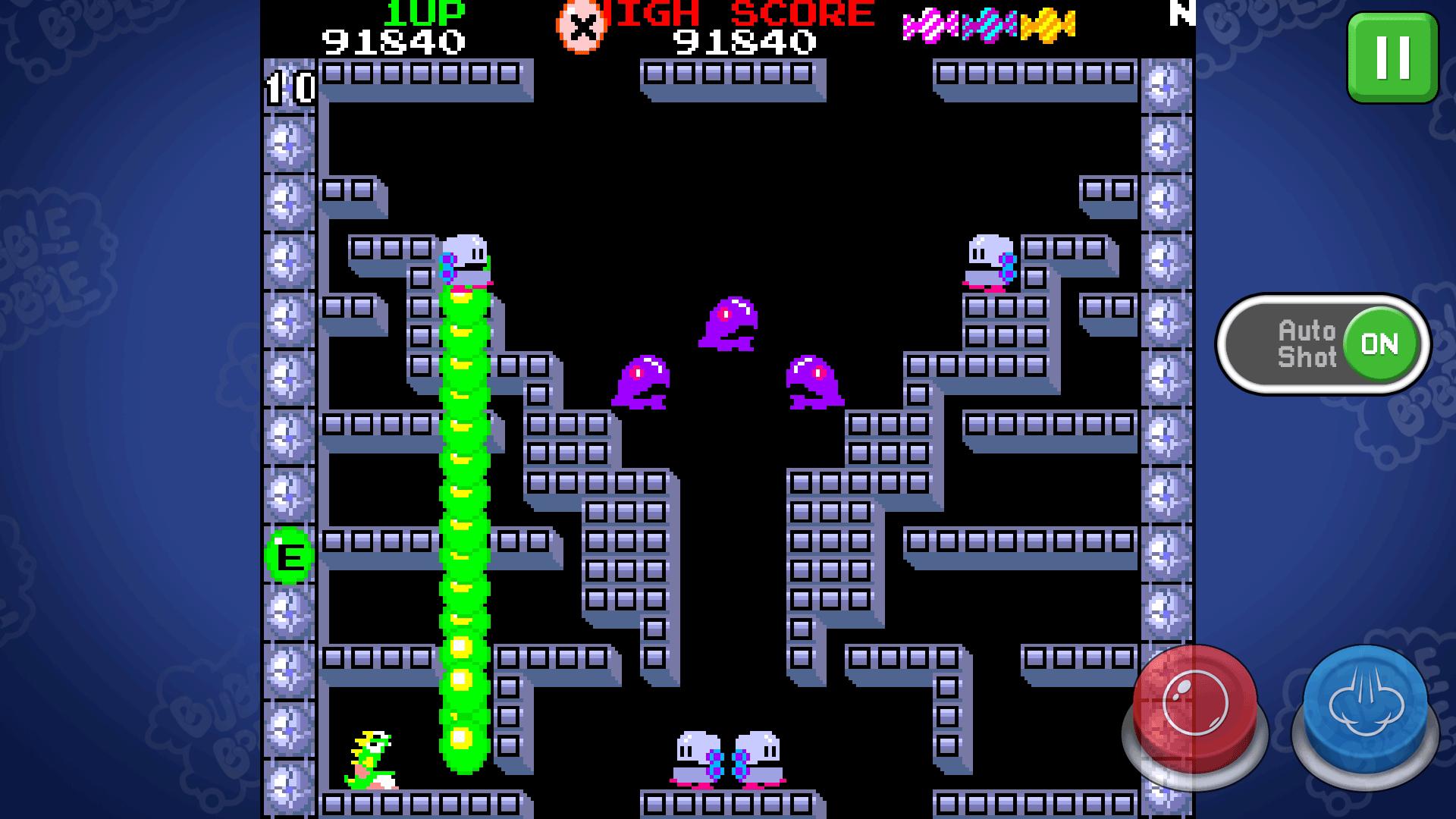 Скачать BUBBLE BOBBLE classic 1.1.11 для Android