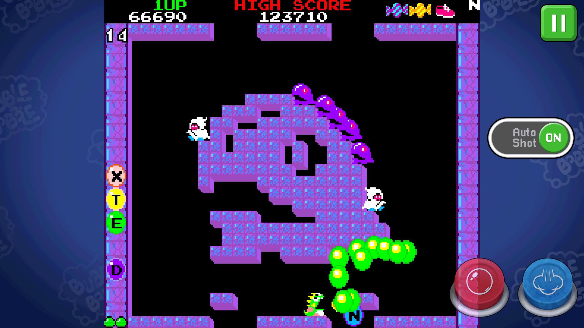 Скачать BUBBLE BOBBLE classic 1.1.11 для Android