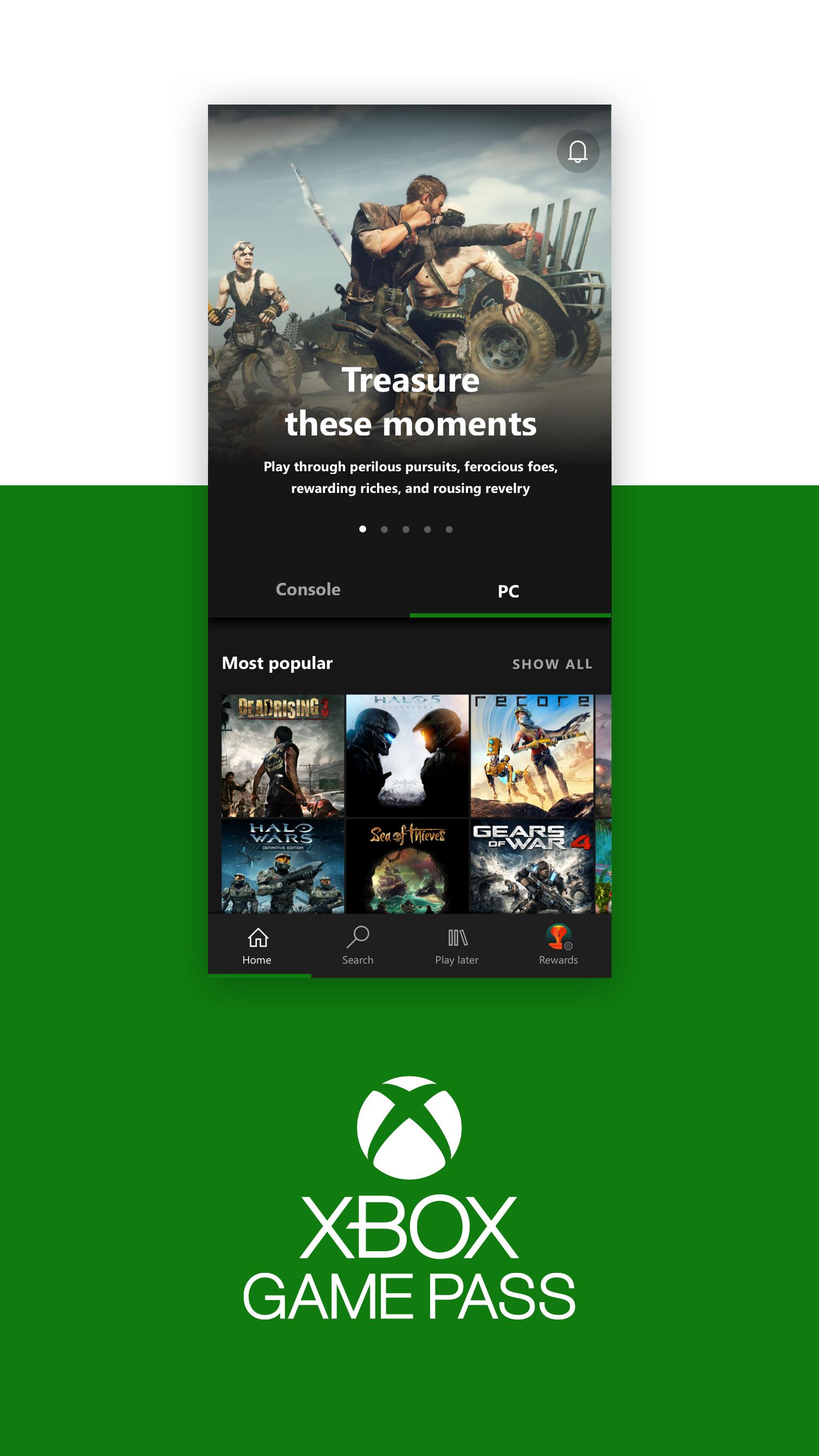 Скачать Xbox Game Pass 2404.35.328 для Android, iPhone / iPad