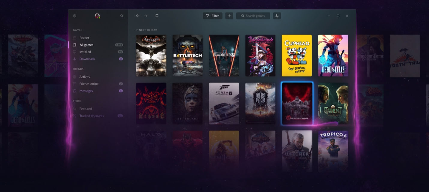 Epic Games Store интегрировали в GOG Galaxy 2.0