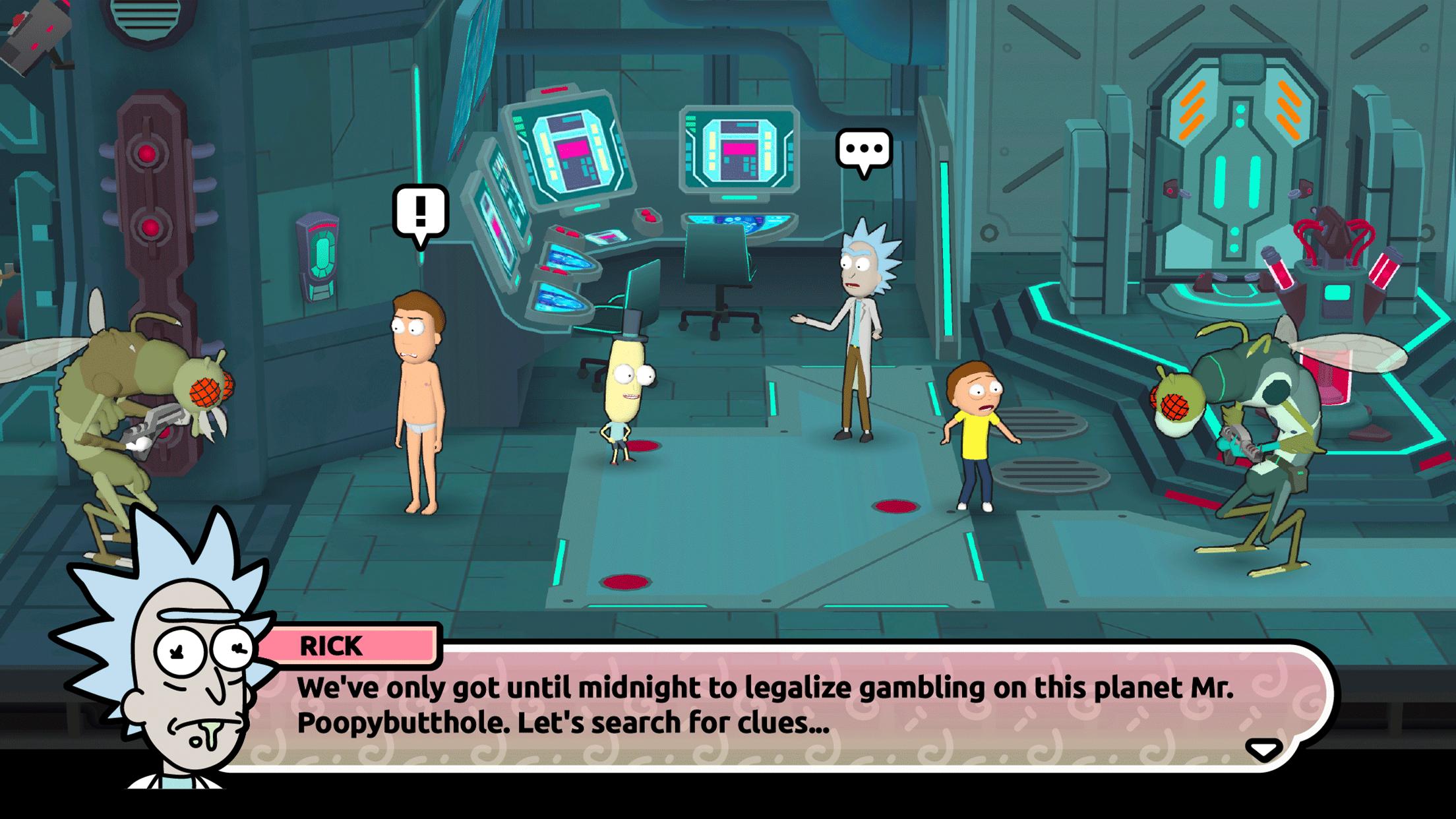 Скачать Rick and Morty: Clone Rumble 1.3 для Android