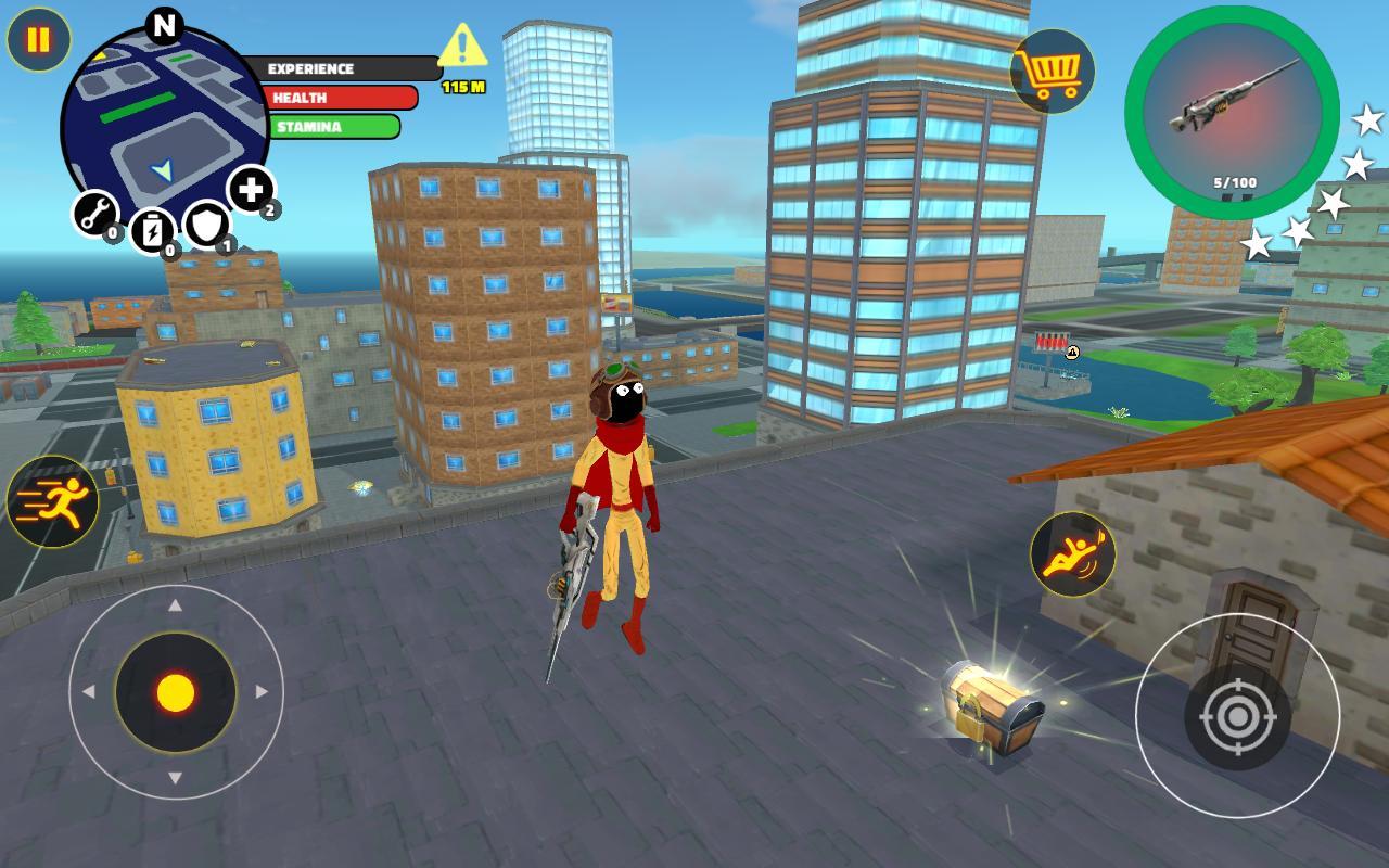 Скачать Stickman Superhero 1.9.7 для Android