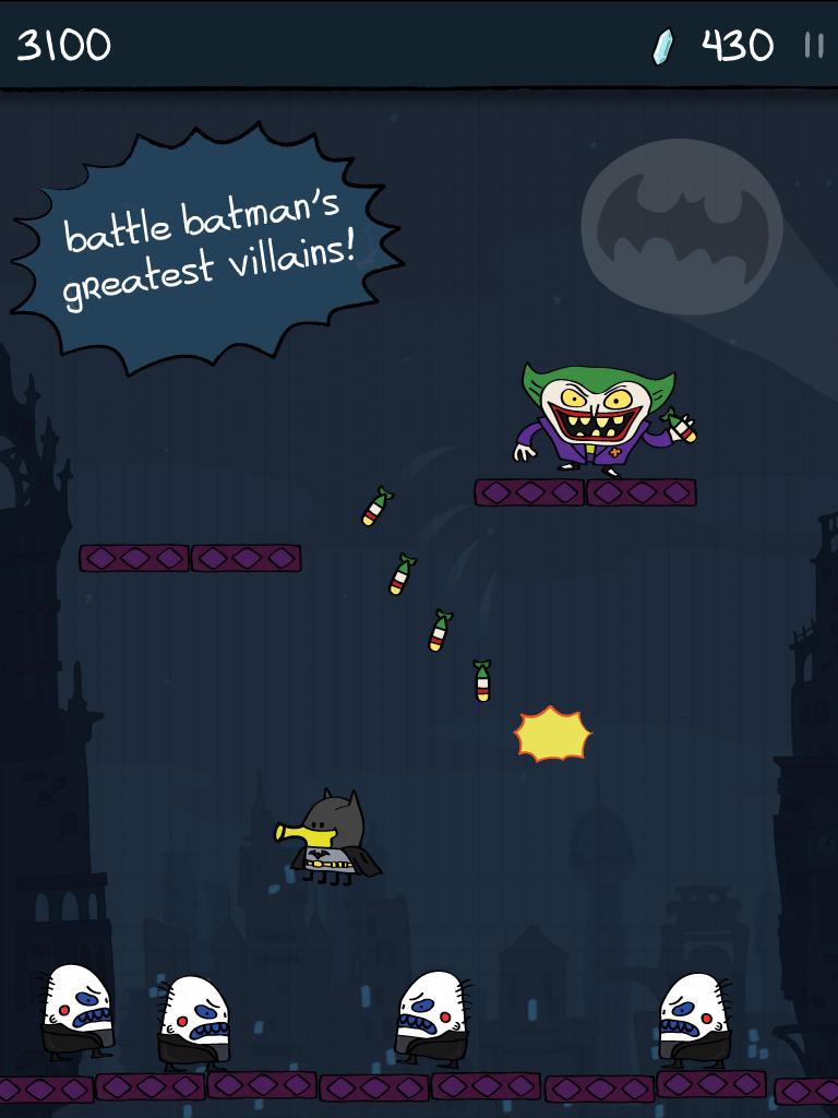 Скачать Doodle Jump DC Super Heroes 1.7.2 для Android