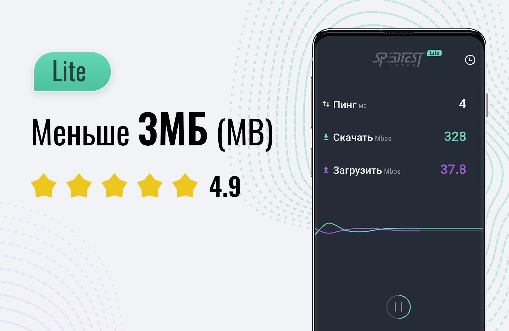 Скачать Speedtest Master Lite 1.6.0 для Android