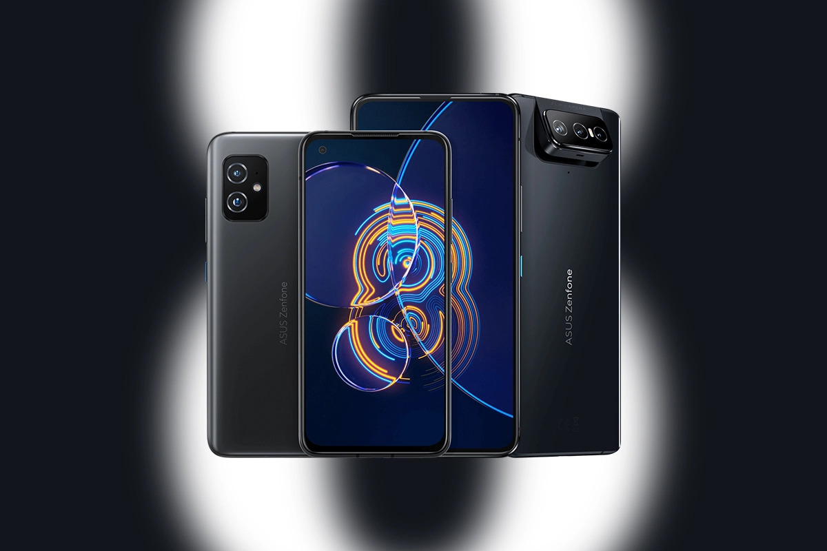 С поворотной камерой и самый компактный: ASUS представила флагманские  смартфоны ZenFone 8