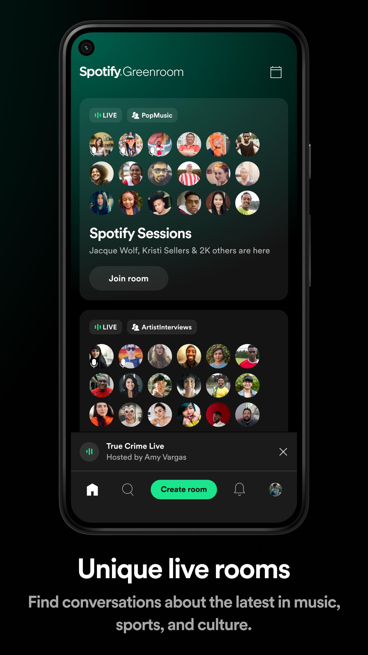 Скачать Spotify Live 2.0.78 для Android