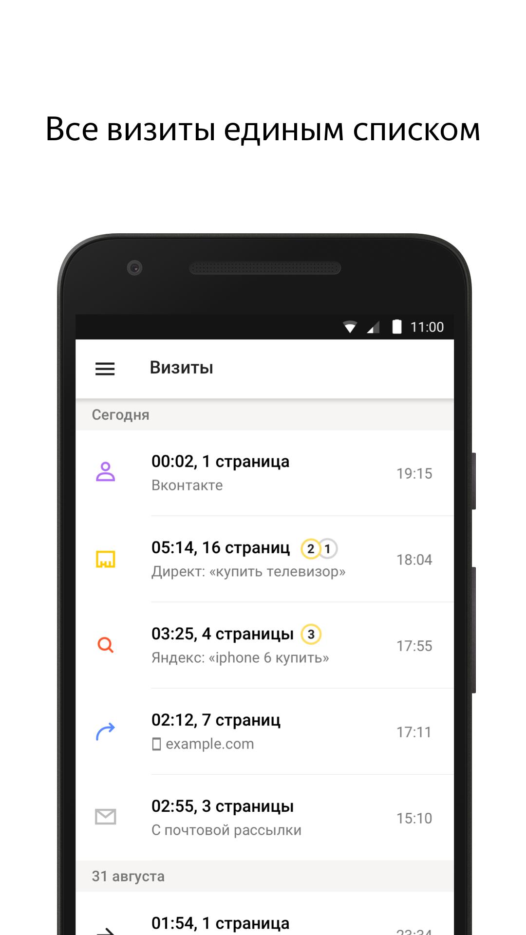 Скачать Яндекс.Метрика 1.61 для Android