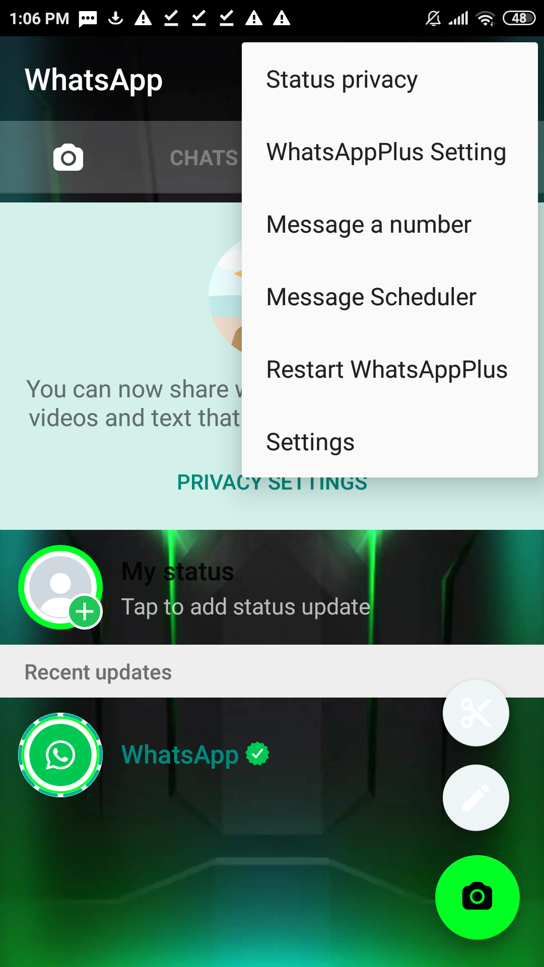 Скачать WhatsApp Plus 21.20.0 для Android