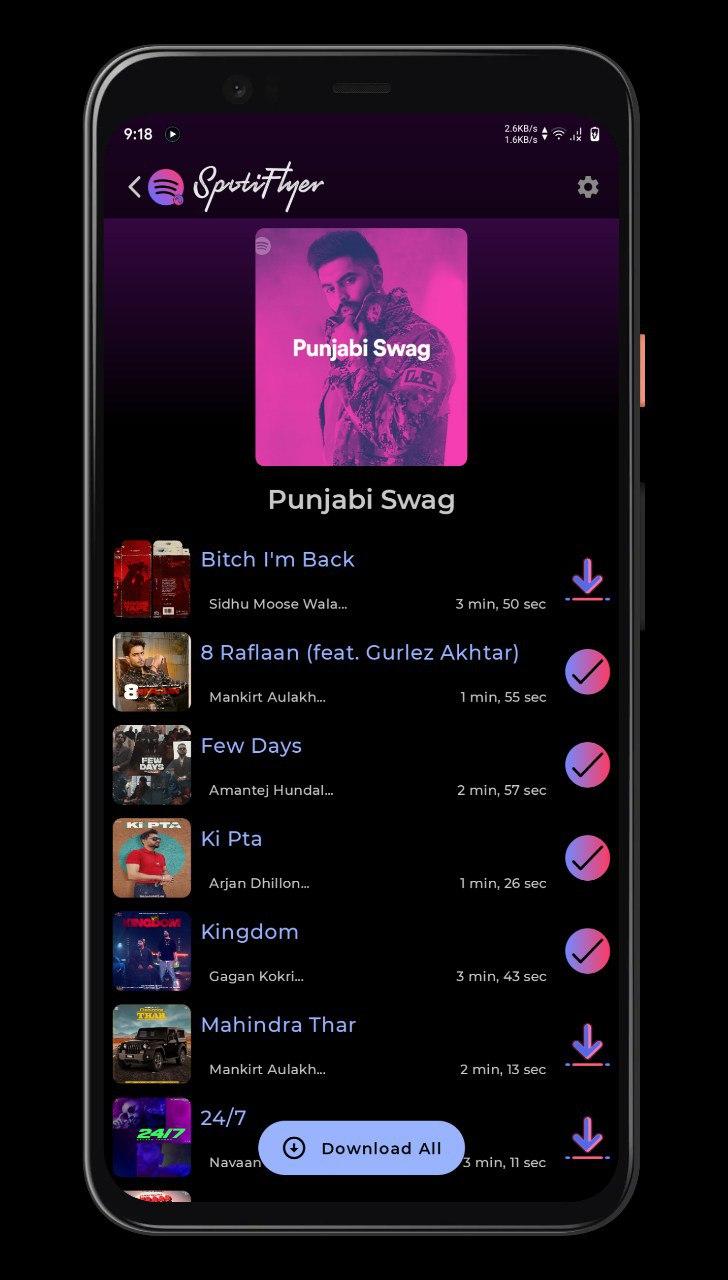 Скачать SpotiFlyer 3.6.3 для Android