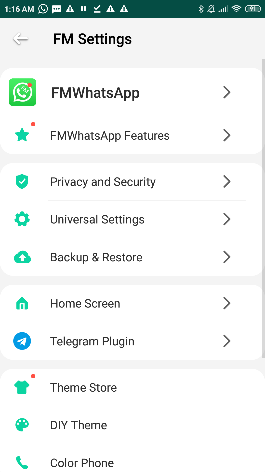 Скачать FM WhatsApp 18.90.1 для Android