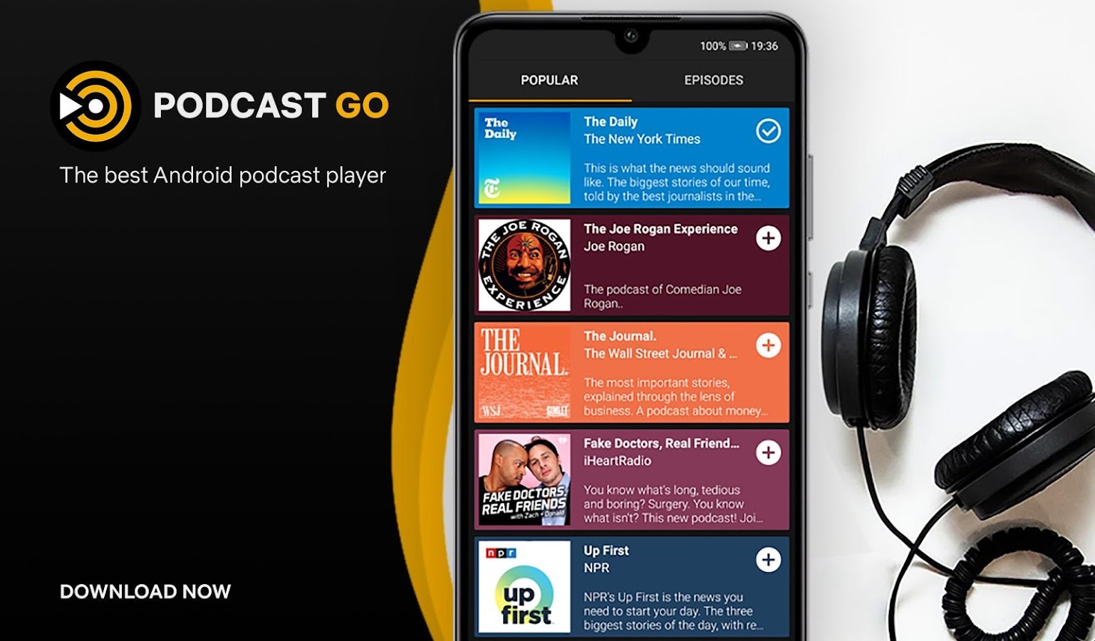 Скачать Podcast Go 2.21.29 для Android