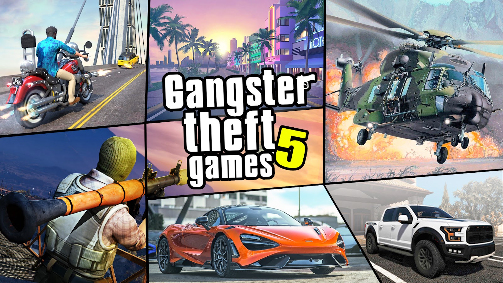 Скачать Gangster Games Crime Simulator 7.5 для Android