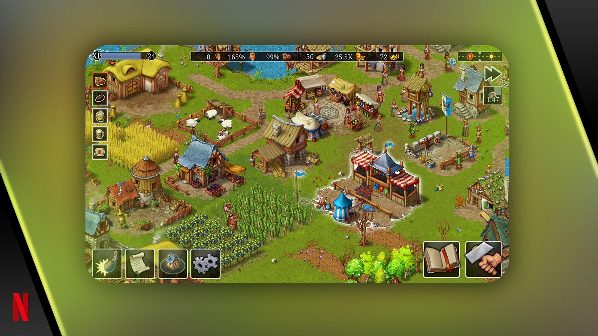 Скачать Townsmen — A Kingdom Rebuilt 3.0.0 для Android