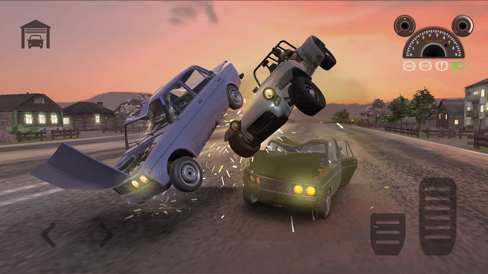 Скачать Car Crash Racing – Россия 0.2 для Android