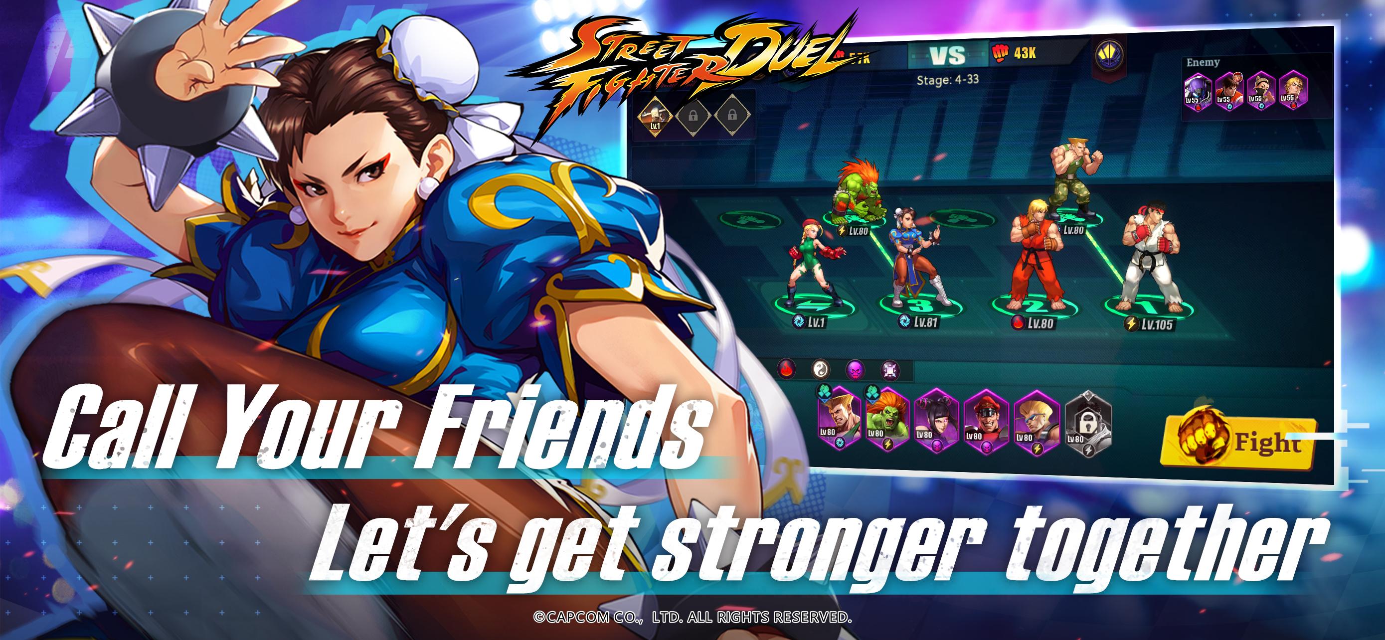 Скачать Street Fighter: Duel 1.4.2 для Android