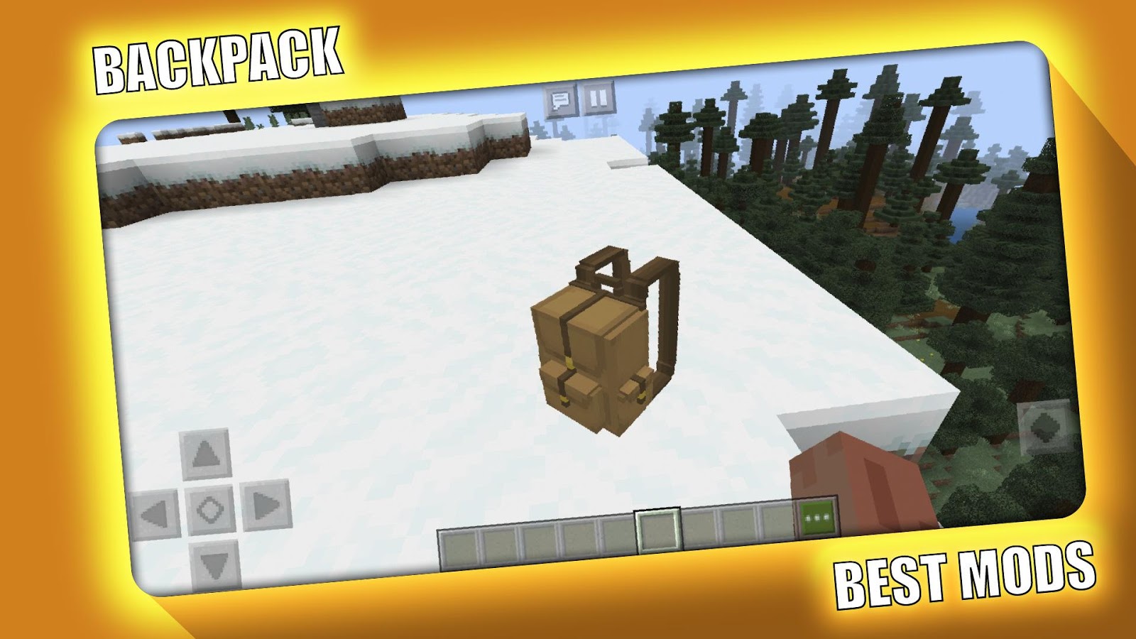 Скачать BackPack Mod for Minecraft PE 2.3.44 для Android