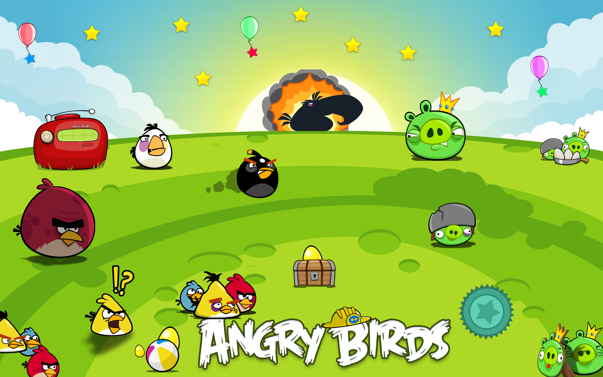 Игры серии Angry Birds празднуют 2 миллиарда загрузок