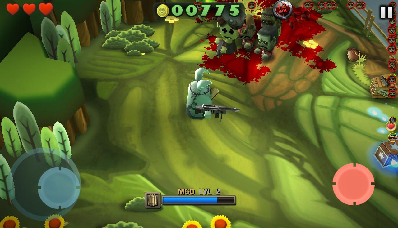 Minigore 2 zombies много денег на андроид