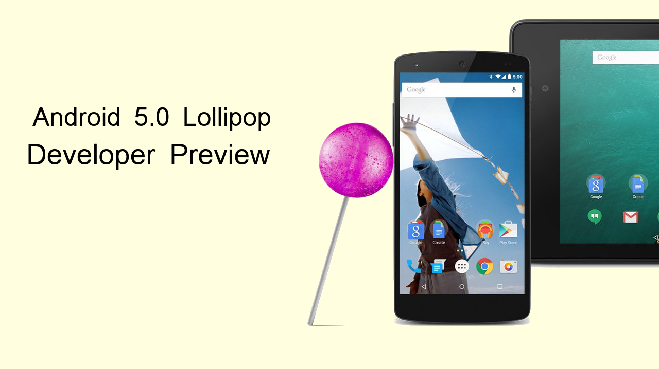 Финальные версии Android 5.0 Lollipop, SDK и API доступны для скачивания