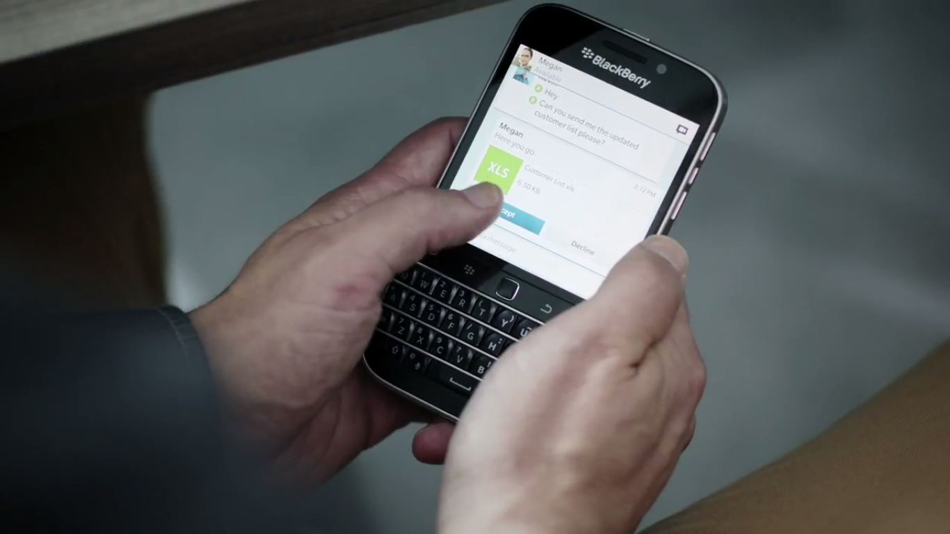 Классика возвращается: смартфон BlackBerry Classic представлен официально