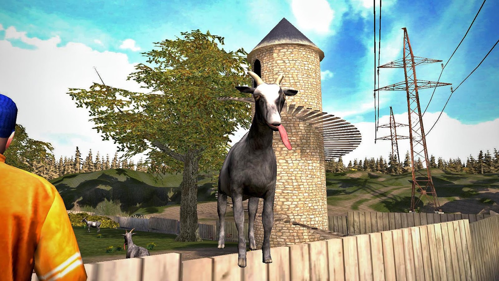 Обновление Goat Simulator: Город с вертолетом