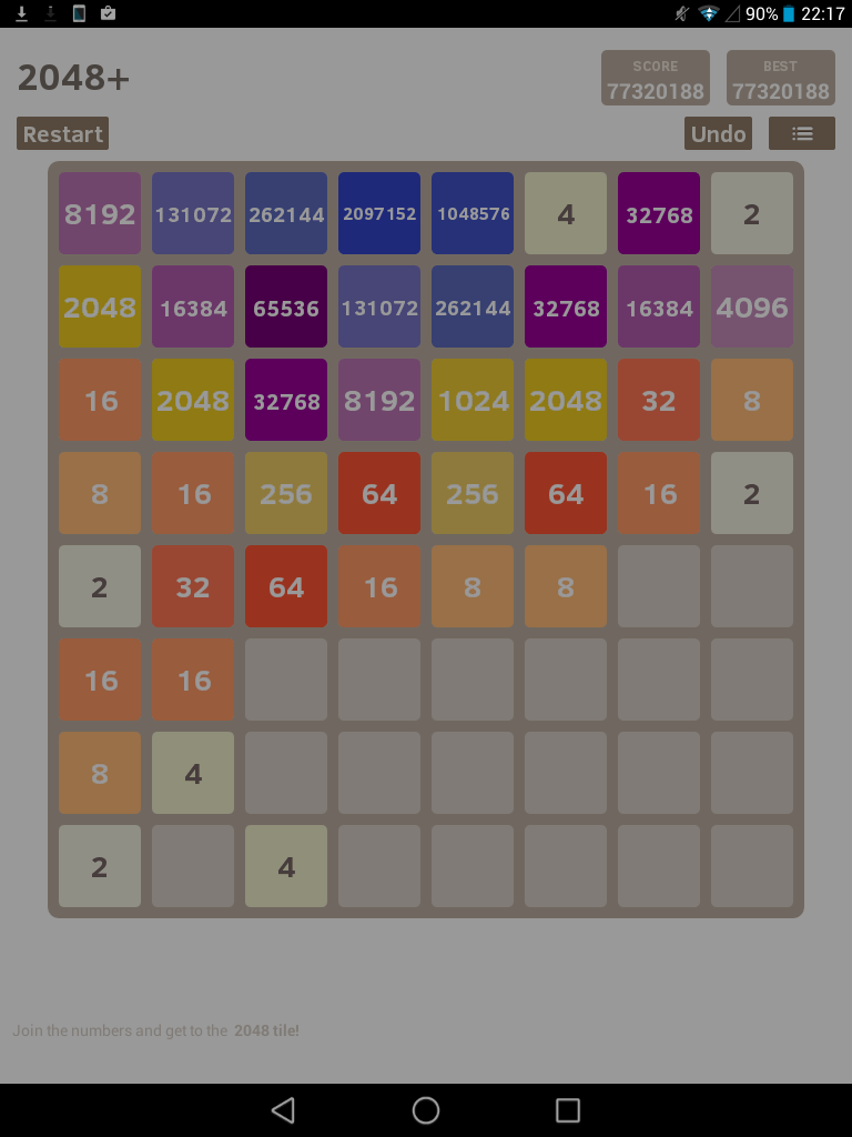 2048: рекорды