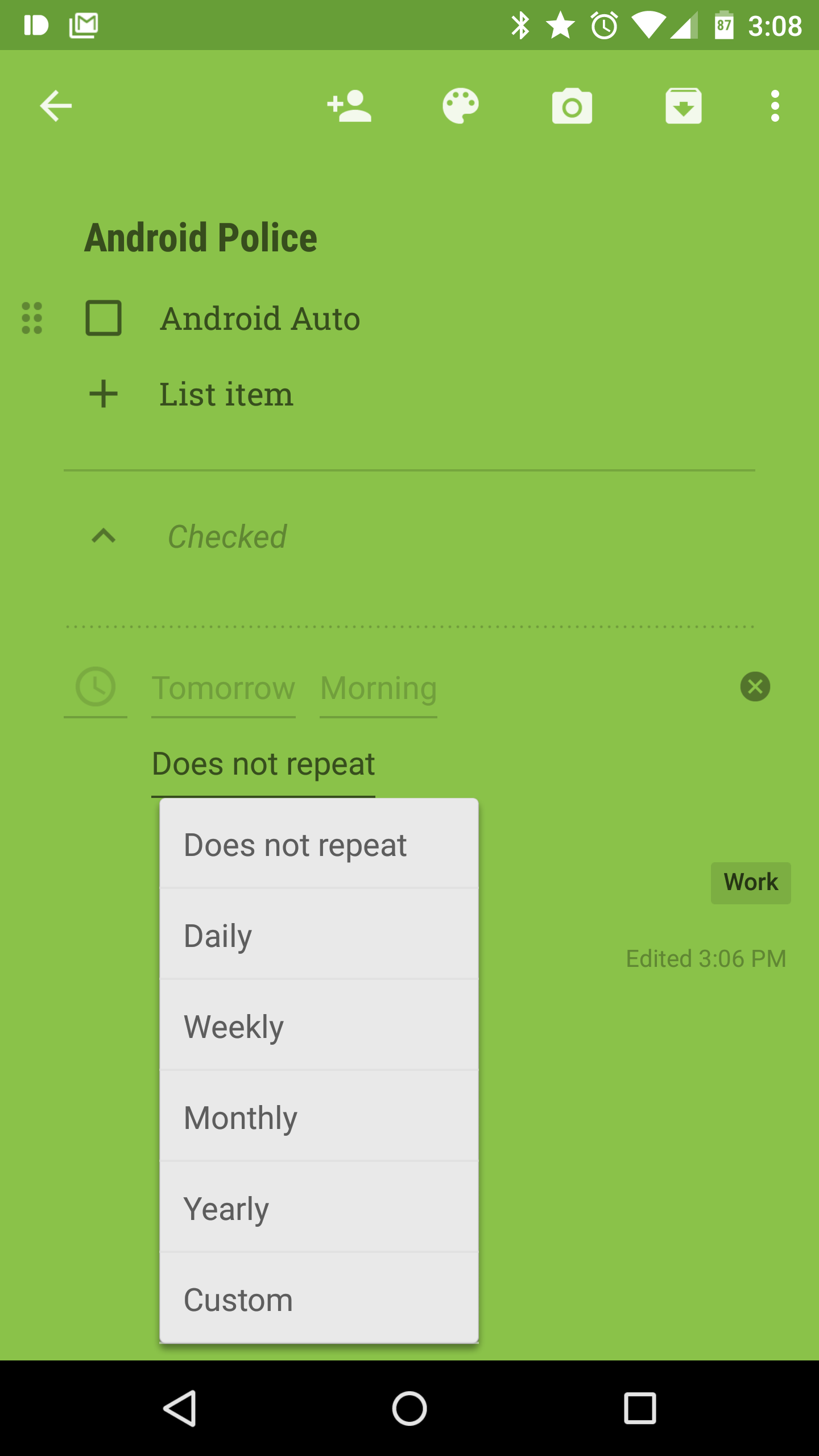 В Google Keep появились ярлыки для заметок и повторяющиеся напоминания