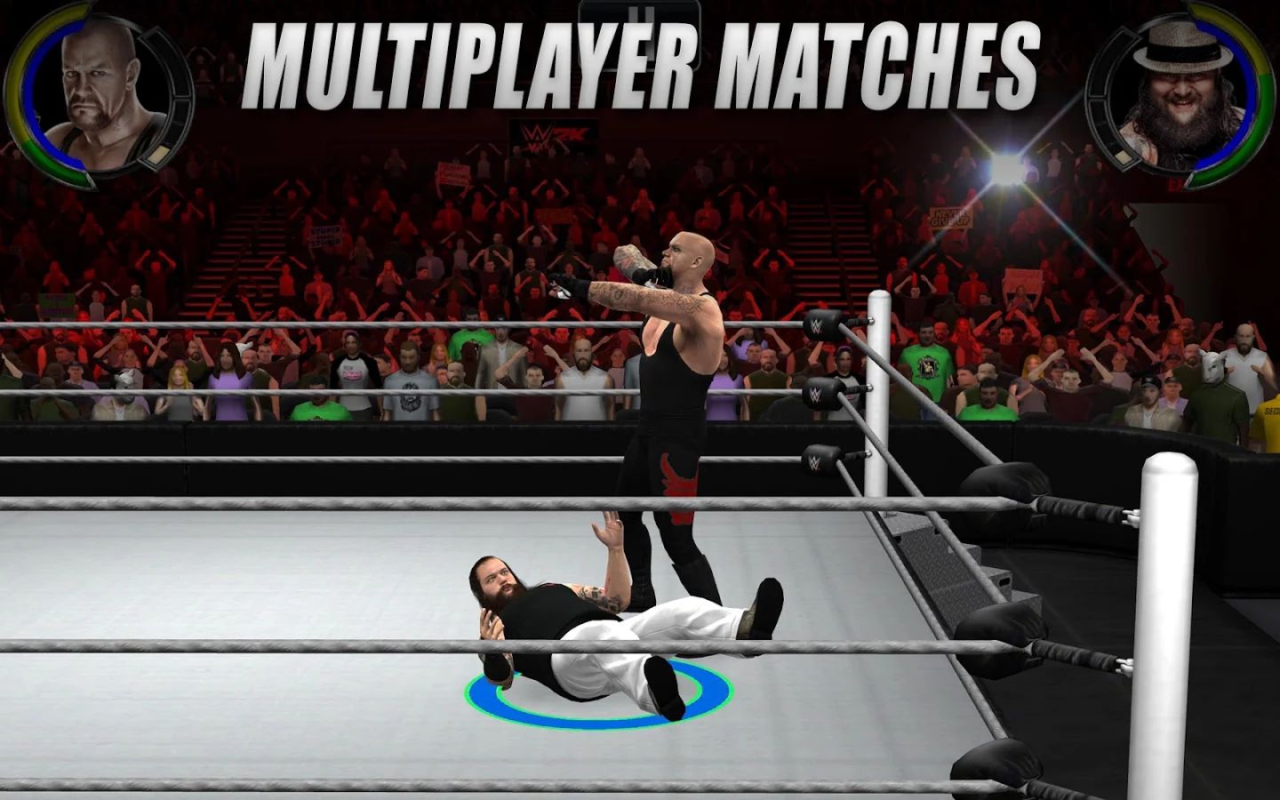 Новый Мобильный Реслинг WWE 2K Доступен На Android И IOS
