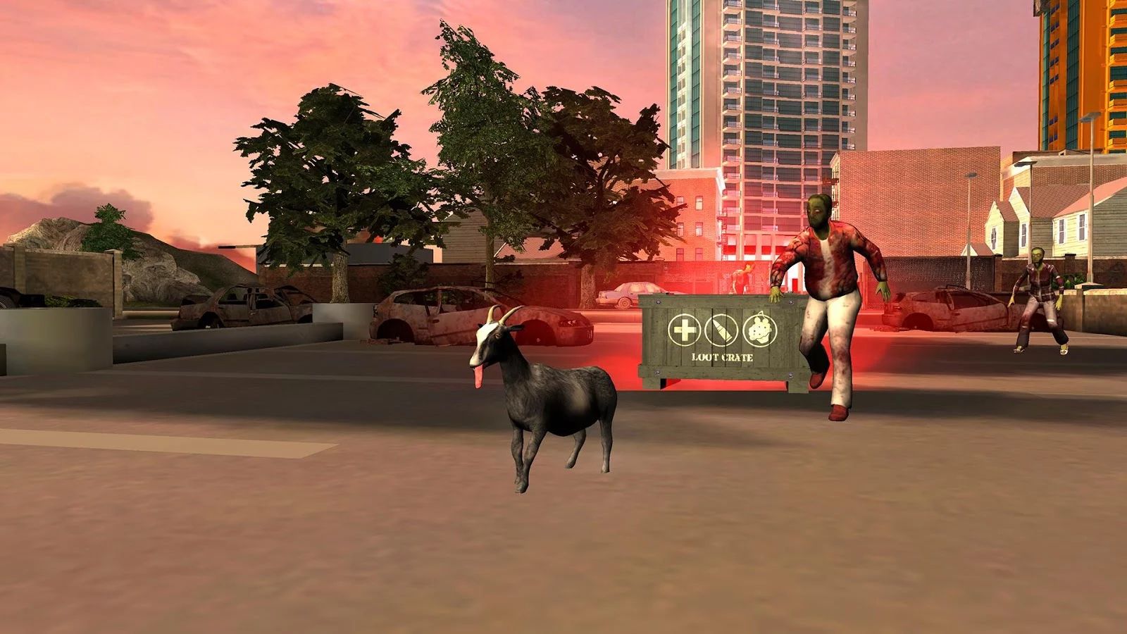 На Android вышел Goat Simulator с дополнением GoatZ